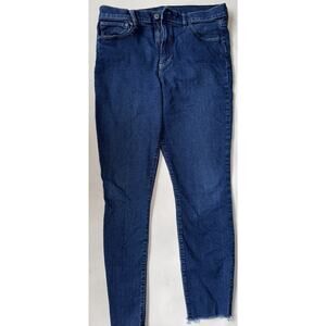 GAP Women's Straight Leg Jeans - Dark Blue